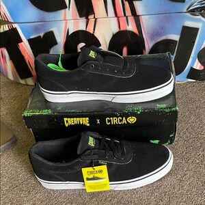Circa Creature Black Skate Shoes